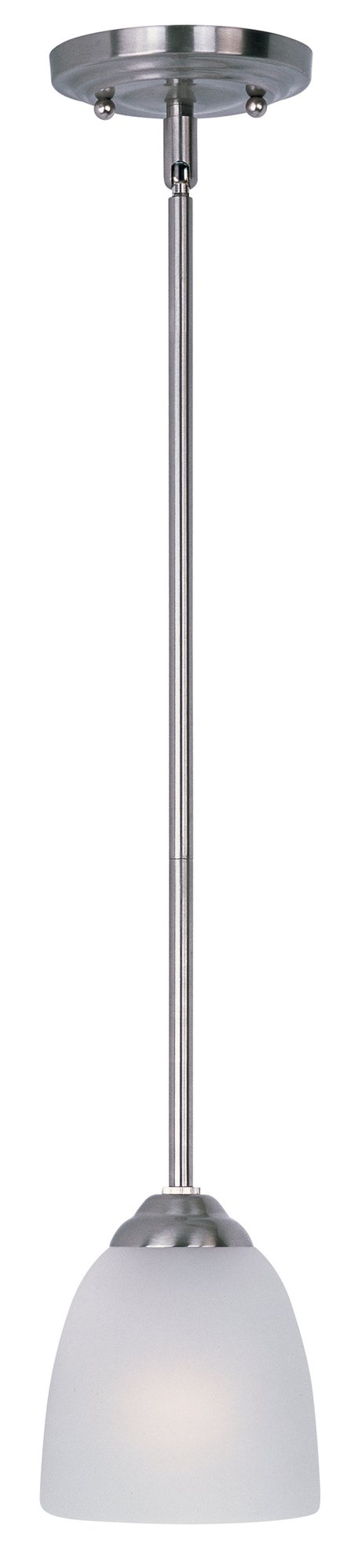 Stefan 1 Light Mini Pendant in Satin Nickel
