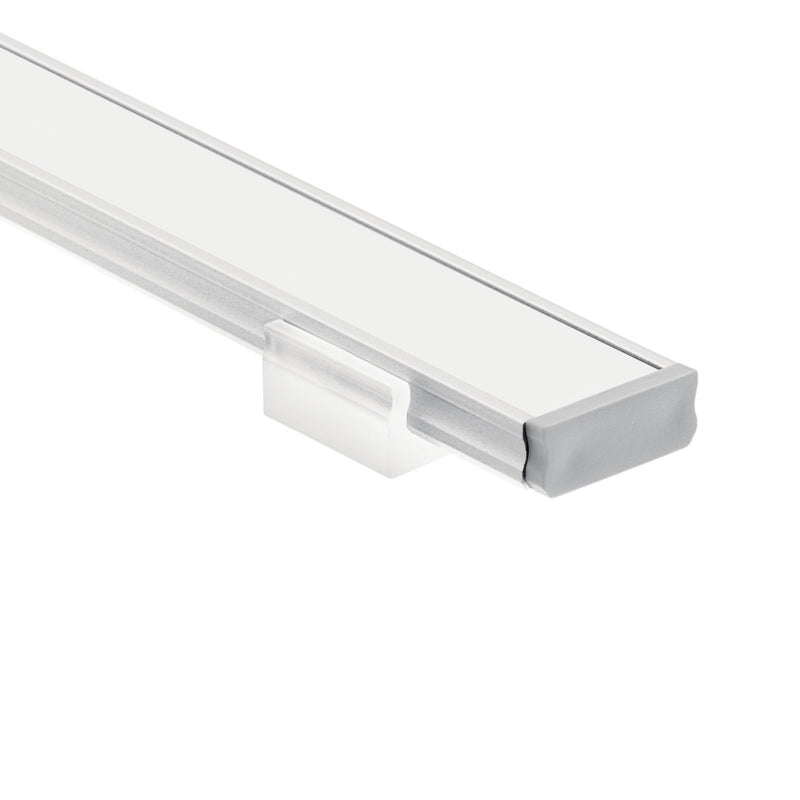 ILS TE Series Tape Light Extrusion Kit in Shallow Well Surface
