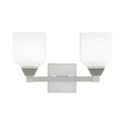 Aragon 2 Light Bath Vanity in Polished Chrome