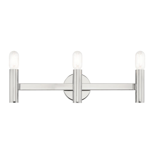 Copenhagen 3 Light Bath Vanity in Polished Chrome