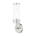 Hillcrest 1 Light Wall Sconce in Polished Chrome