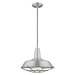 1 Light Mini Pendant in Brushed Aluminum