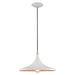 1 Light Mini Pendant in White