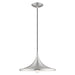 1 Light Mini Pendant in Brushed Aluminum