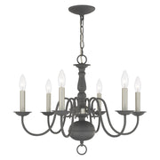 Williamsburgh 6-Light Chandelier - Lamps Expo