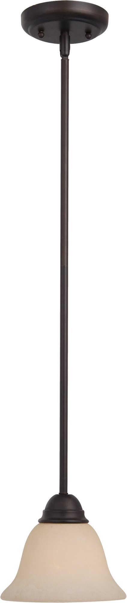 Manor 1 Light Mini Pendant in Oil Rubbed Bronze