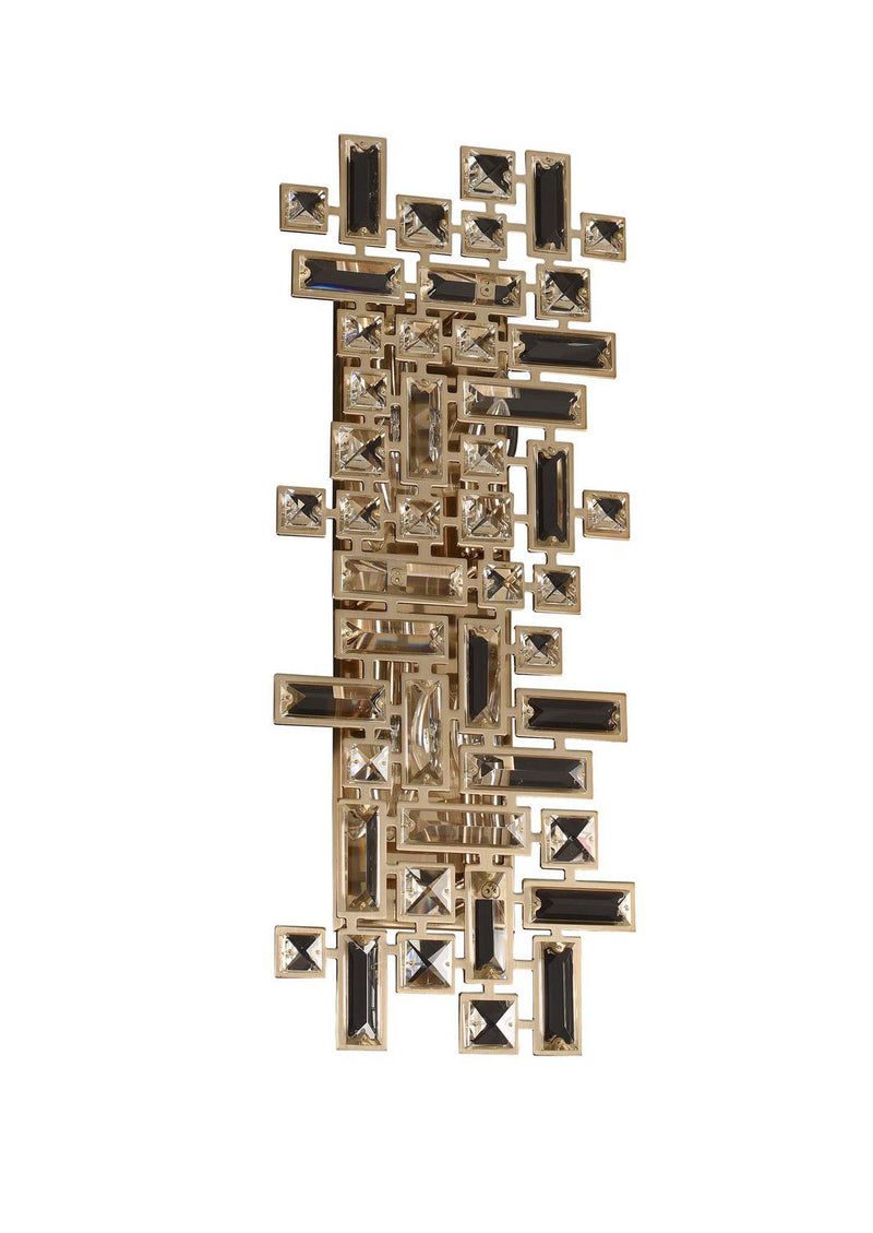 Vermeer 4-Light Wall Sconce in Brushed Champagne Gold