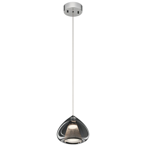 Zin 8" LED Mini Pendant in Chrome