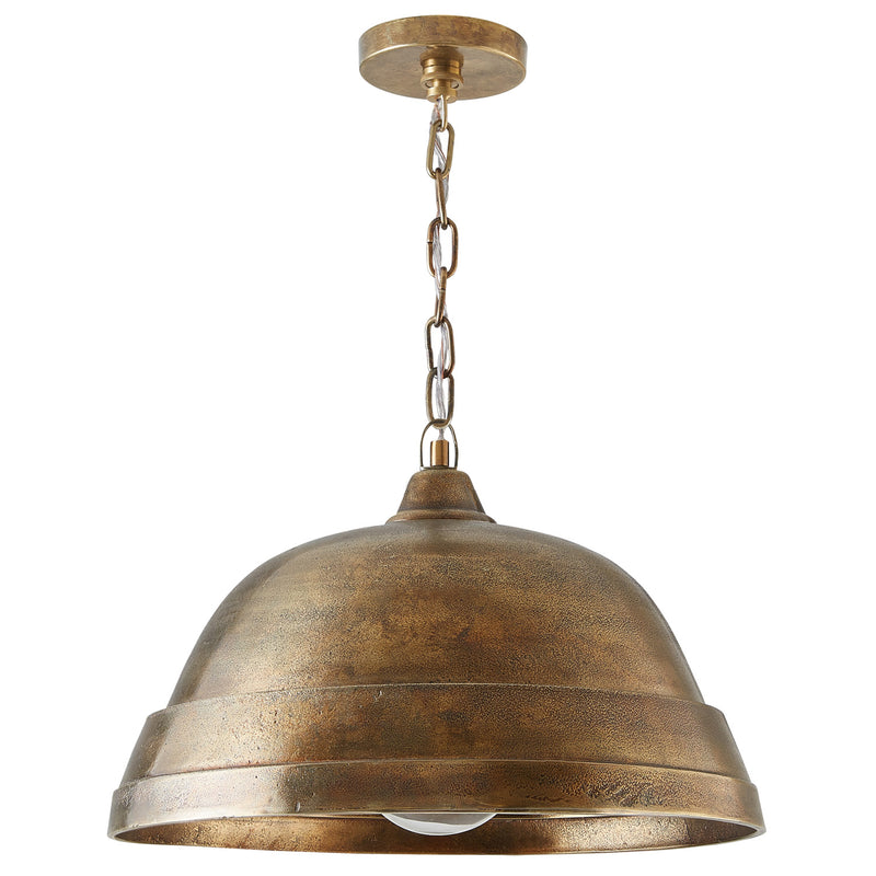 Sedona 1-Light Pendant in Oxidized Brass - Lamps Expo