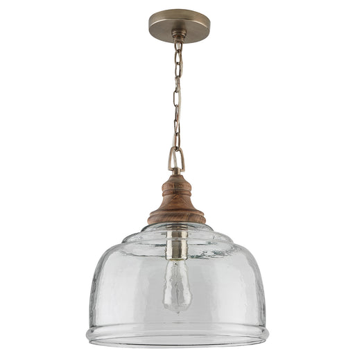 Julian 1-Light Pendant in Grey Wash - Lamps Expo