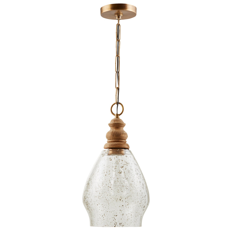 Juniper 1-Light Pendant in Light Wood - Lamps Expo