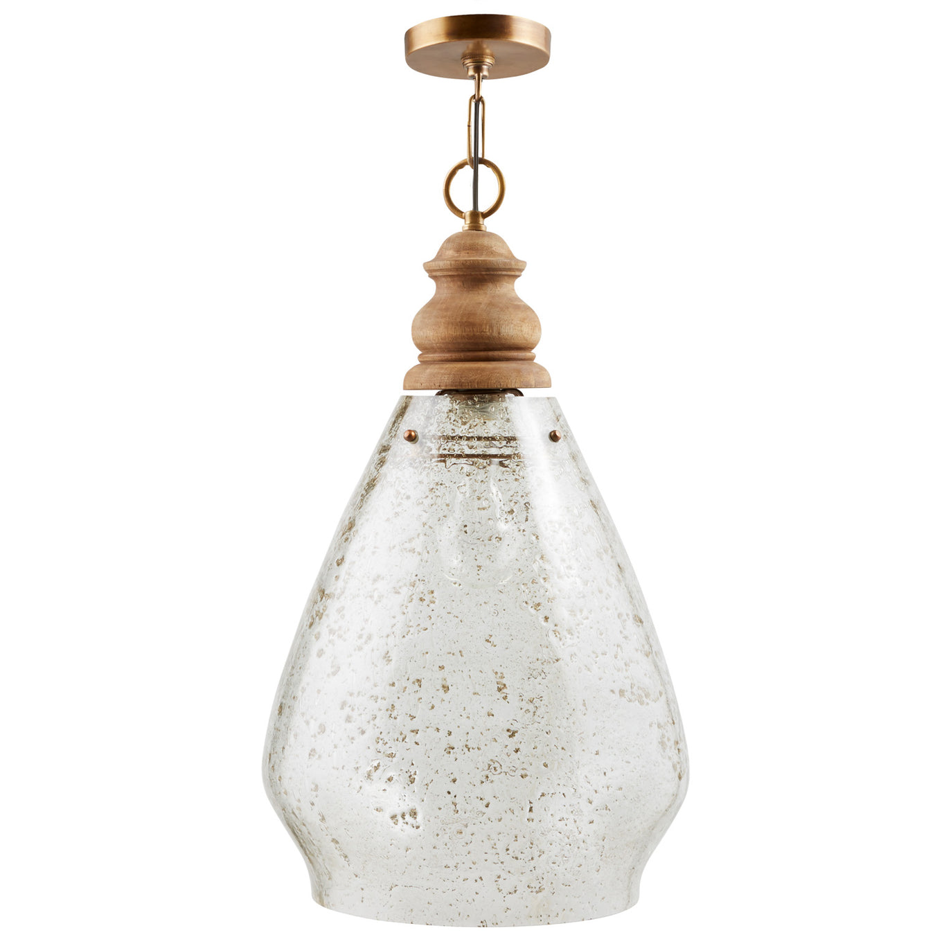 Capital Lighting Juniper 1-Light Pendant in Light Wood (330418LW)