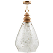Juniper 1-Light Pendant in Light Wood - Lamps Expo
