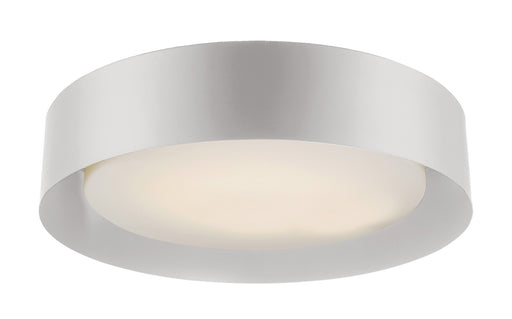 LED Flushmount in White with White Acrylic