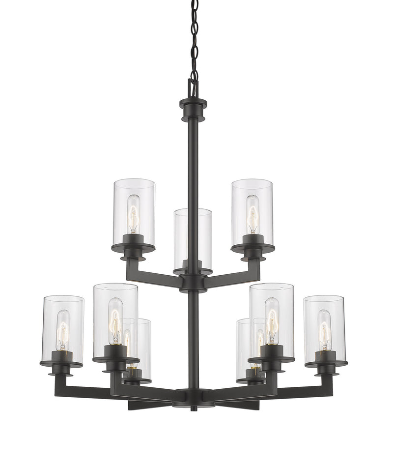 Savannah 9-Light Chandelier - Lamps Expo
