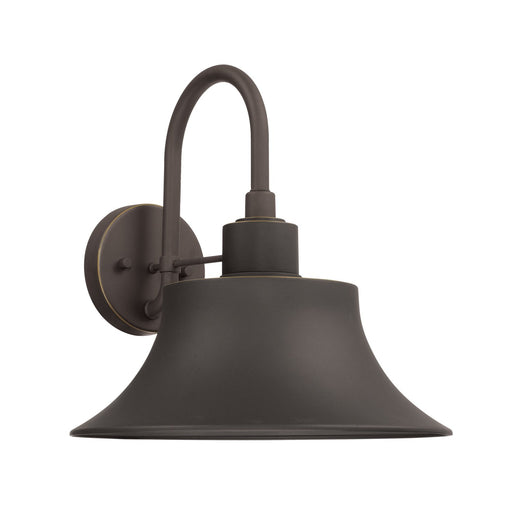 Brock Large Outdoor Wall Sconce in Oiled Bronze