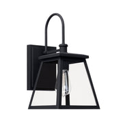 Belmore Small Outdoor Wall Lantern in Black