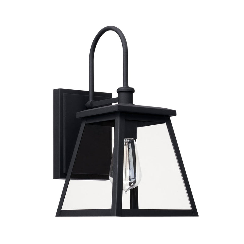 Belmore Small Outdoor Wall Lantern in Black