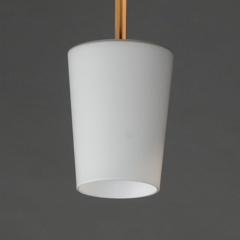 Durham 1 Light Pendant in Natural Aged Brass