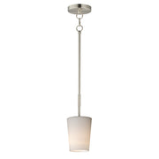 Durham 1 Light Pendant in Satin Nickel