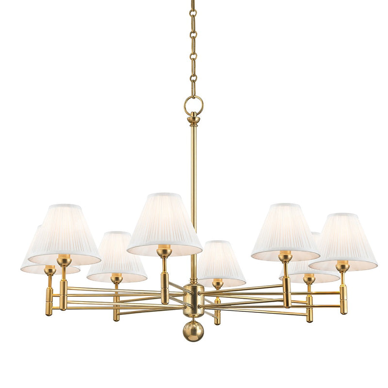 Classic No.1 8-Light Chandelier - Lamps Expo