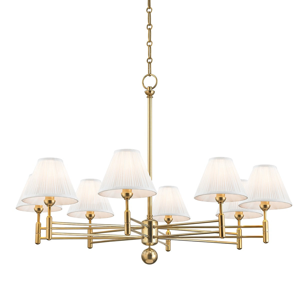 Classic No.1 8-Light Chandelier - Lamps Expo