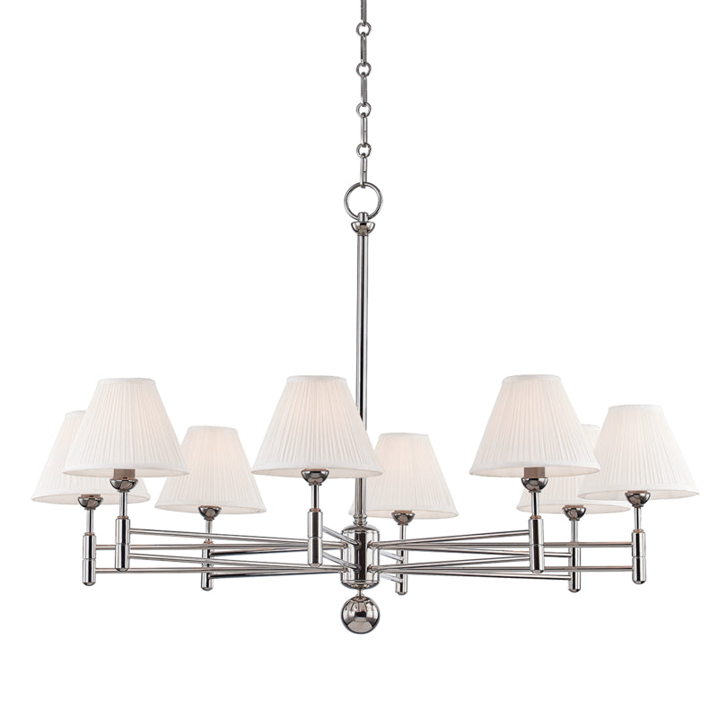 Classic No.1 8-Light Chandelier - Lamps Expo