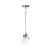 Hudson Mini Pendant in Satin Nickel