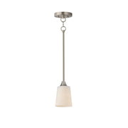 Hudson Mini Pendant in Satin Nickel