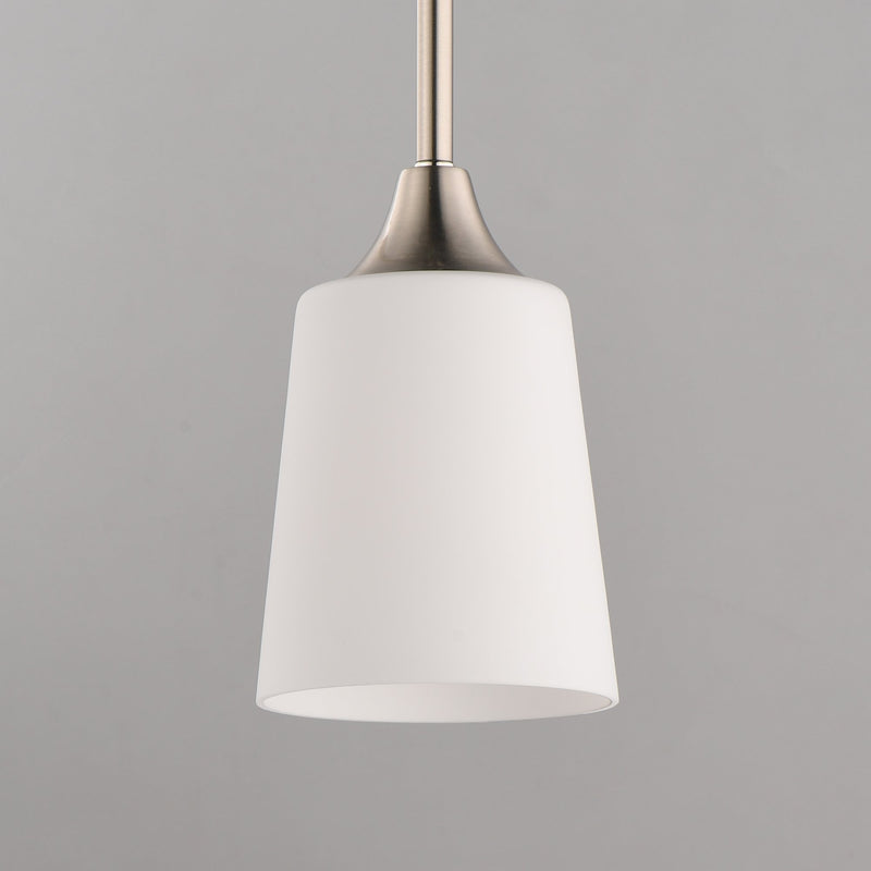Hudson Mini Pendant in Satin Nickel