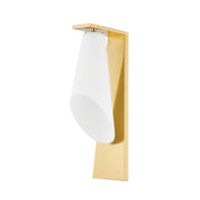 Andros Wall Sconce in Aged Brass