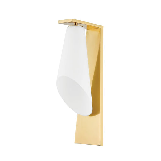 Andros Wall Sconce in Aged Brass