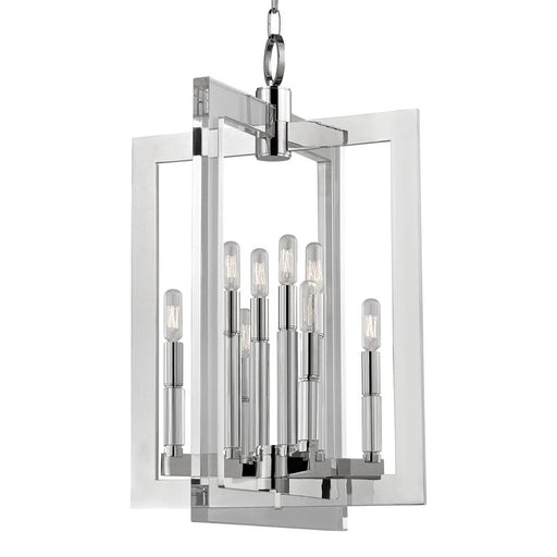 Wellington 8-Light Chandelier in Polished Nickel