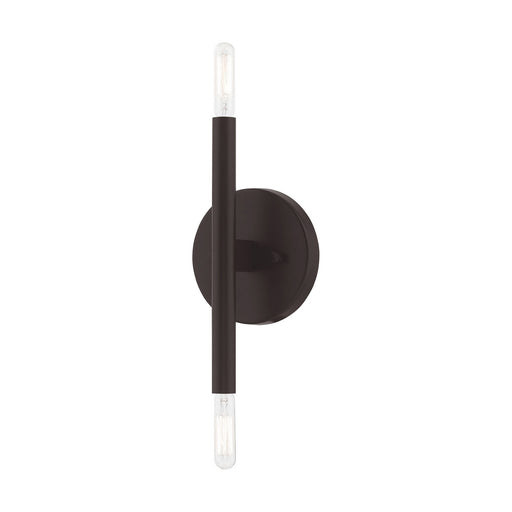 Copenhagen 2 Light Wall Sconce in Bronze