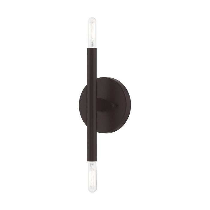 Copenhagen 2 Light Wall Sconce in Bronze