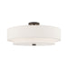 Meridian 5 Light Ceiling Mount in English Bronze