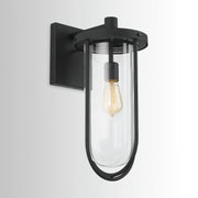 Corbin Large Outdoor Wall Lantern in Black
