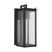 Hunt Small Outdoor Wall Lantern in Black