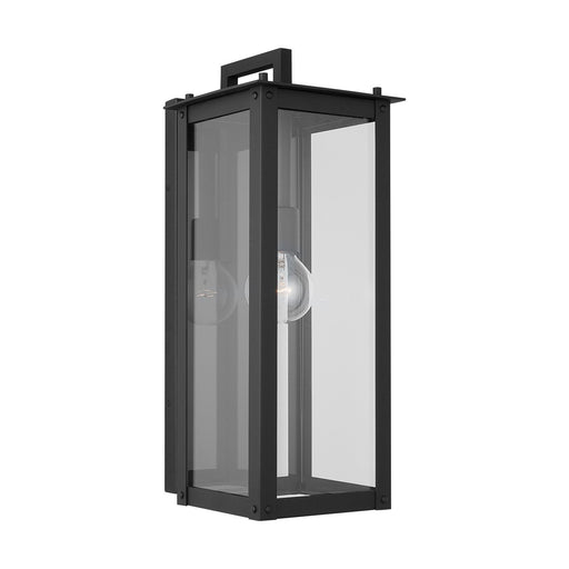 Hunt Large Outdoor Wall Lantern in Black