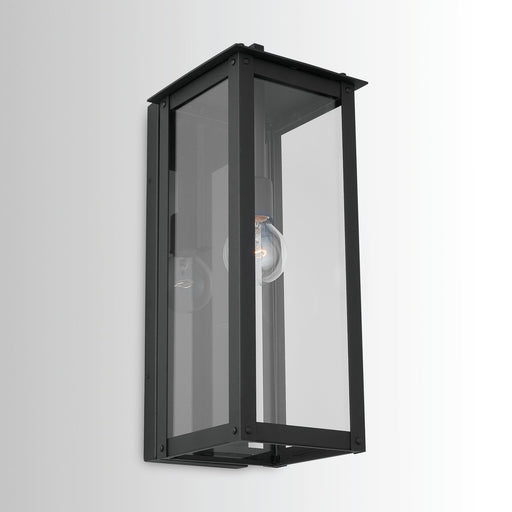Hunt Large Outdoor Wall Lantern in Black