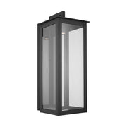 Hunt Large 4-Light Outdoor Wall Lantern in Black