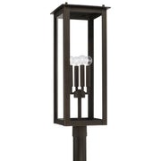 Hunt 4-Light Outdoor Post Light in Oiled Bronze