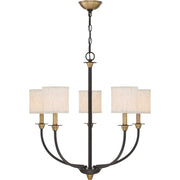 Audley 5-Light Chandelier in Old Bronze - Lamps Expo