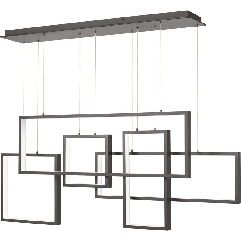 Canvas LED Island Light in Western Bronze - Lamps Expo