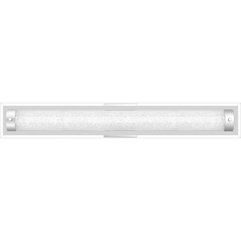 Glitz 32" Bath Vanity Light in Polished Chrome