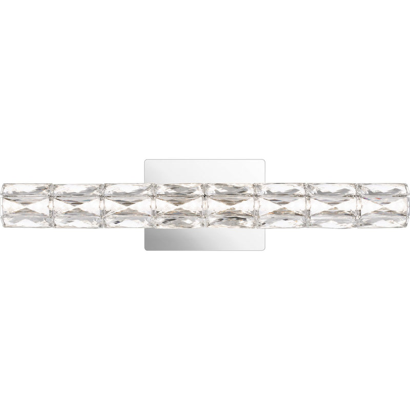 Luster 24" Bath Vanity Light in Polished Chrome