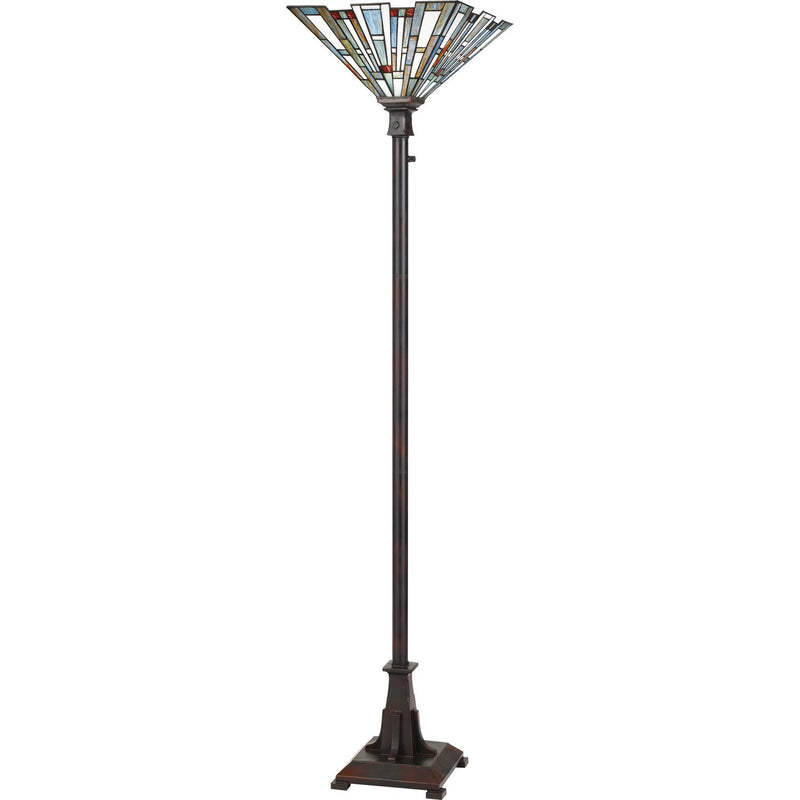 Maybeck Torchiere Floor Lamp in Valiant Bronze