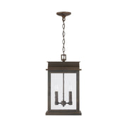 Bolton 2-Light Outdoor Lantern Pendant in Oiled Bronze