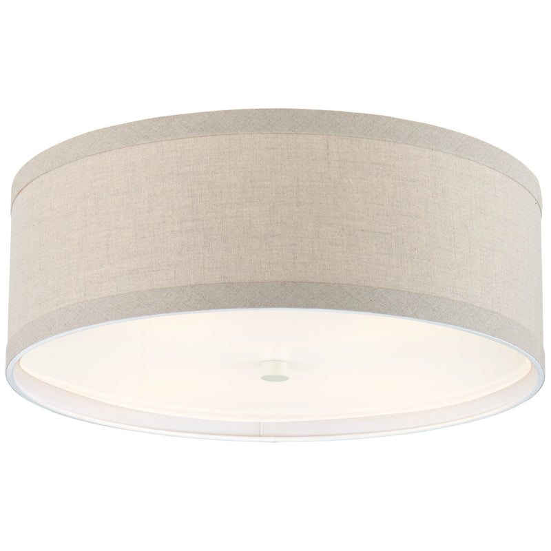 Walker Four Light Flush Mount in Light Cream