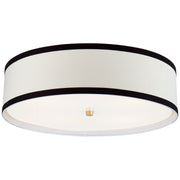 Walker Large 24" 4-Light Flush Mount in Gild